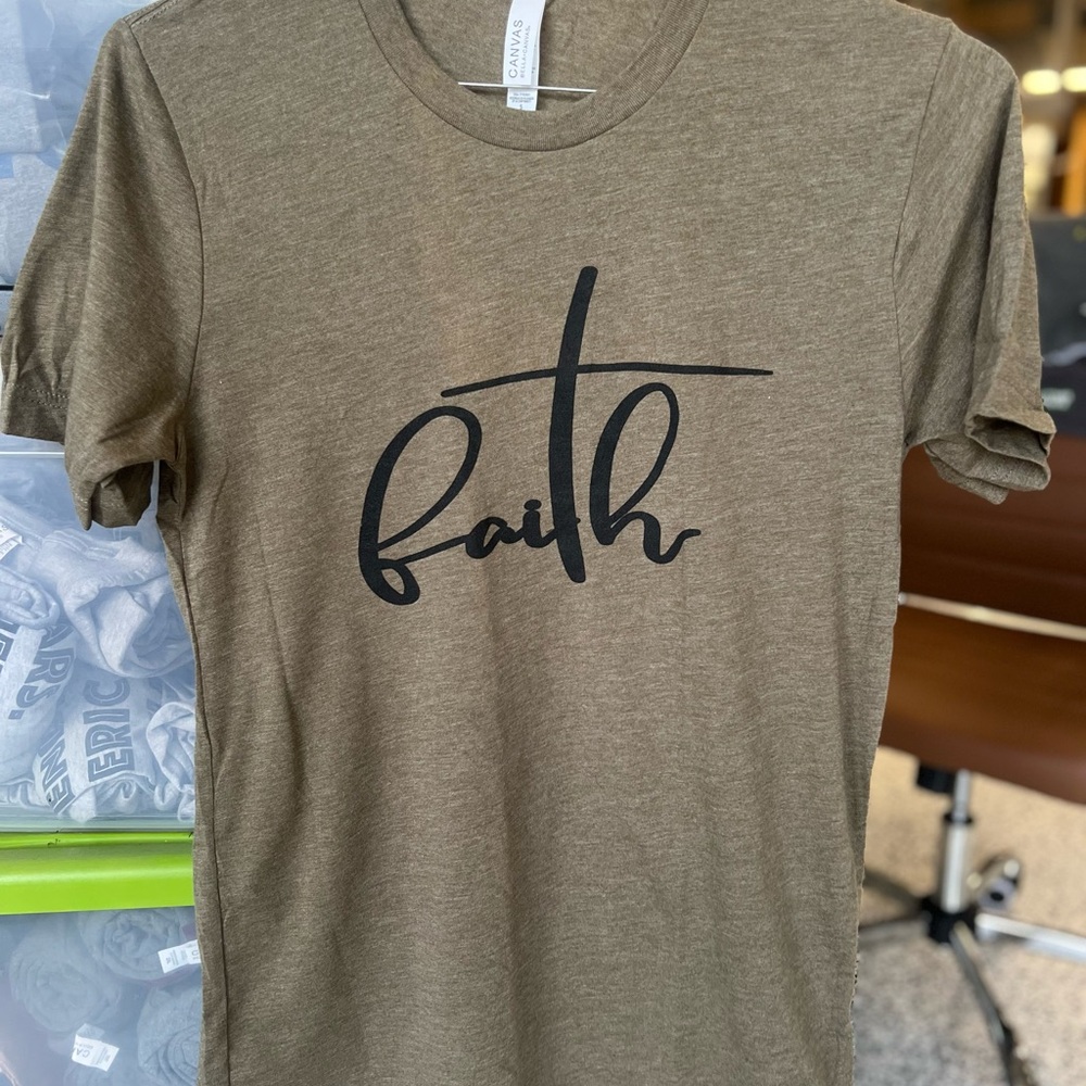 “Faith” Bella Canvas Short Sleeve Tee